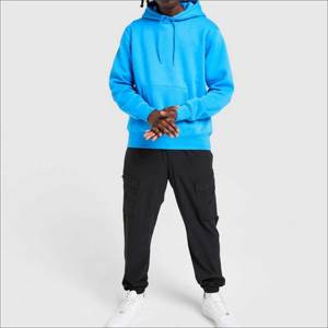 เสื้อกันหนาวแบบสวมศีรษะมีฮู้ดสำหรับผู้ชายและผู้หญิงเสื้อฮู้ดสวมหัวผ้าฝ้ายรุ่นพื้นฐานโลโก้ตามสั่ง - Product Image 2