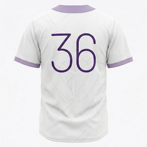 Camiseta de Béisbol Ligera con Tela de Malla Transpirable, Ideal para Atletas y Sesiones de Práctica en Equipo - Product Image 3