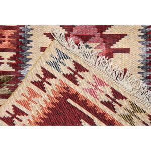 พรมตุรกีวินเทจ ขนาดเล็ก 1.9x2.9 ฟุต สีแดงเบจลายพราง - Product Image 4