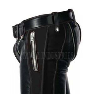 Pantalon en cuir gay de qualité supérieure à vendre en gros pantalon en cuir gay respirant à séchage rapide - Product Image 5