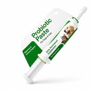Pasta Probiótica de Alta Potencia para Perros y Gatos, Suplemento de Apoyo Digestivo, Refuerzo de la Salud Intestinal, Gel de Bienestar Felino y Canino - Product Image 1