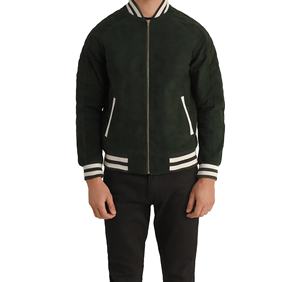 Chaqueta Varsity de lona duradera para hombre, estilo universitario, Letterman, deportes inspirados en Chicago para Bulls, diseño para primavera - Product Image 1