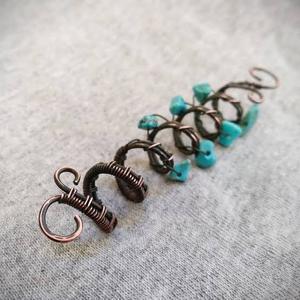 Joyería para el Cabello Ajustable de Plata de Ley 925 Chapada en Oro de 18K al por Mayor con Anillos de Salto y Anillos Divididos para Mujeres y Niñas - Product Image 2