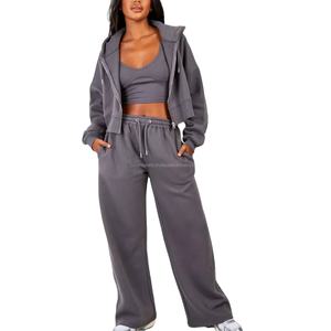 2025 nouveaux survêtements personnalisés pour hommes femmes vêtements de loisirs personnalisés pour votre marque survêtements de haute qualité Logo personnalisé - Product Image 1