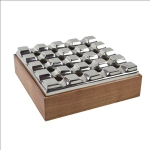 Cendrier en métal personnalisé prix de gros cendrier portable design sur pied cendrier pour fumeurs outil de bar pour la maison voiture hôtel bureau - Product Image 5