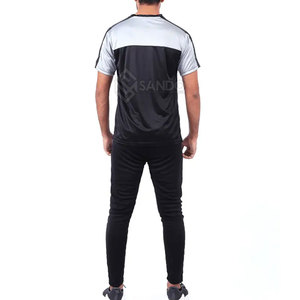 ชุดวอร์มระบายอากาศสำหรับผู้ชายชุดวอร์มฤดูร้อนแขนสั้นแบบปรับแต่งได้ - Product Image 2