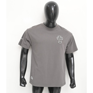 เสื้อยืดผู้ชายแฟชั่นปักโลโก้สไตล์วินเทจพลัสไซส์ระบายอากาศได้ดี - Product Image 1