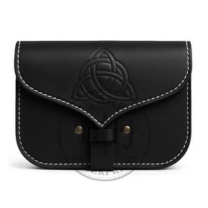 Sac Pochette Médiéval Multifonctionnel en Cuir Pleine Fleur Imperméable pour Utilisation en Costume, Éléments de Design Historique, Excellent Jeu de Rôle, OEM - Product Image 2