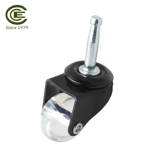 35mm trong suốt PU xoay Grip cổ gốc hiển thị kệ đồ nội thất bánh xe trượt thay thế - Product Image 4