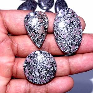 Rubí natural otoño jaspe piedras preciosas sueltas mezcla forma y tamaño rubí otoño jaspe cabujón piedras preciosas sueltas lote fabricación de joyas - Product Image 3