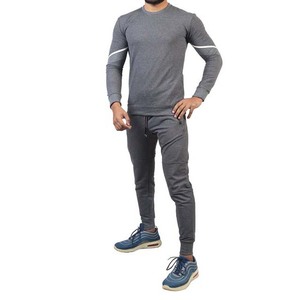 Chándal de tela polar de algodón 100% ligero, ropa de invierno, ropa deportiva ajustada de manga larga para Fitness, ropa de entrenamiento y jogging - Product Image 4