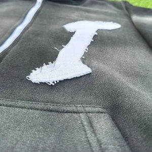 ชุดเสื้อฮู้ดผ้าซักและเสื้อสเวตเตอร์สำหรับผู้ชายชุดวอร์มสำหรับฤดูหนาว - Product Image 3