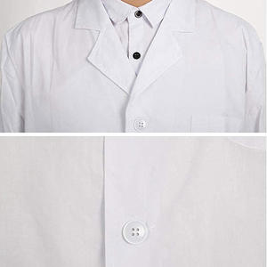 Fabricant d'équipement d'origine Uniforme à manches longues unisexe personnalisé pour médecins professionnels de la santé Manteaux de laboratoire robustes personnalisés à vendre - Product Image 6