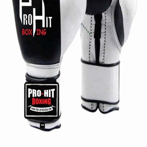 Fabrication de gants de boxe sur mesure noir blanc gants de boxe gagnants compétition personnalisée gants de boxe gagnants pour adultes - Product Image 3