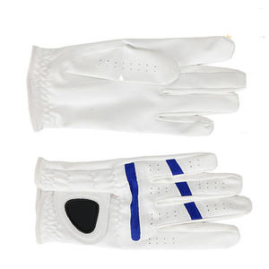 Gants de golf Cabretta unisexes en cuir véritable avec logo personnalisé pour main gauche et main droite - Product Image 4