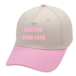 Gorras de béisbol personalizadas de 5 paneles, gorra de béisbol de dos tonos con bordado 3D de logotipo de impresión personalizada en blanco de algodón de alta calidad, gorra de camionero - Product Image 2