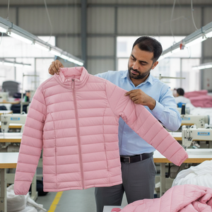 Women's Hooded Packable Puffer Jacket Lightweight Warm Puffy Quilted Winter Coat - Product Image 3