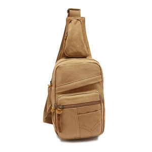 กระเป๋าคาดลำตัวผู้ชาย ป้องกันการโจรกรรม ดีไซน์ทันสมัย หลายช่องใส่ของ แฟชั่นหรูหรา ดีไซน์เนอร์แบรนด์ดัง ผลิตจากโพลีเอสเตอร์ ซิปปิด รักษาความร้อน สไตล์ลำลอง - Product Image 1