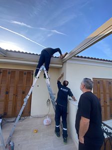 SISTEMA DE PERGOLA RETRÁCTIL, Pérgola Moderna de Aleación de Aluminio, Toldo para Exteriores, Gazebo, Techo de Pabellón, Sombra para Restaurante y Cafetería - Product Image 3