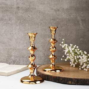 Porte-bougies modernes de luxe en fer forgé, personnalisables, avec impression typographique, pour mariage, Noël, décoration de la maison, lot de 6 - Product Image 4