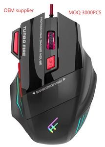 New Arrival OEM Tùy Biến Có Dây RGB DPI 3200 Tay Phải Chuột Chơi Game Cho Các Game thủ - Product Image 2