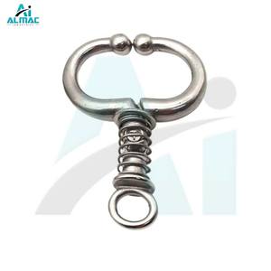 ALMAC Economy Bull Spring Nose Leader Budget Friendly Option Durable pour les petites exploitations manipulant des bovins de taille moyenne - Product Image 1