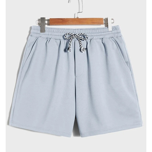 Vente en gros de ensembles d'été pour hommes en coton 2 pièces ensembles streetwear décontractés pour hommes ensemble court 2 pièces pour hommes 2025 - Product Image 6