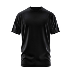 Alta calidad poliéster Spandex manga corta de talla grande High Street camiseta hombres mujeres niños buen Stock colores sublimación impresión - Product Image 6