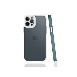 Étui de protection en silicone premium SAFA Mima Series pour iPhone 12 Pro Max Vert foncé Plus, protecteur de téléphone portable - Product Image 1