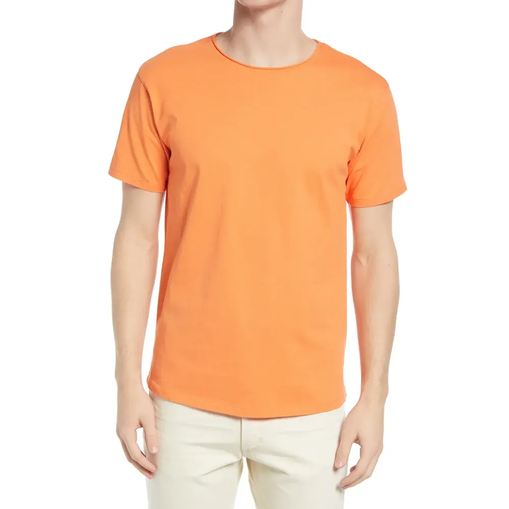 캐주얼 탑 플러스 사이즈 하이 스트리트 빈 일반 남성 티셔츠/라운드 넥 사용자 정의 디자인 면 짧은 소매 남성 티셔츠