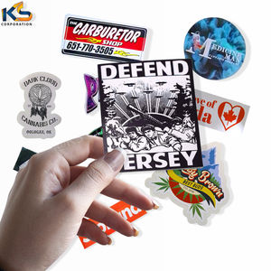 Autocollants en vinyle personnalisés respectueux de l'environnement et résistants aux UV Matériaux durables Conceptions imprimées uniques pour promotion décorative décorative - Product Image 2