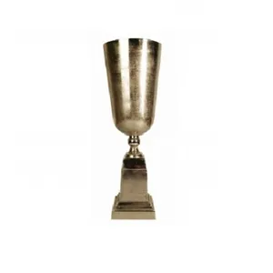 Современная металлическая латунная ваза для цветов, набор из 2 предметов, украшение для дома, розовое золото, оригинальная Свадебная ваза разных размеров