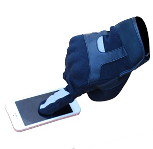 Gants de sécurité personnalisés FREEWAY en néoprène, résistants, tactiles, respirants, pour moto, sport, cinq doigts - Product Image 4