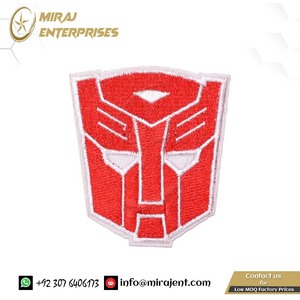 Jeans decoración insignia precio bajo proveedor al por mayor de Transformers Autobot bordado parche costura planchado parche - Product Image 5