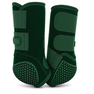 Botas Euro Cavall Premium para Caballos Verdes, Botas Cómodas para Deportes Ecuestres con Nailon y Malla 2026 - Product Image 1