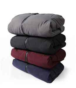 Custom made Wholesale Autumn and Winter Men Clothes Hooded Thick Solid Colour Plus Size Men Casual <b>Jacket</b> for Outerwear - Product Image 6