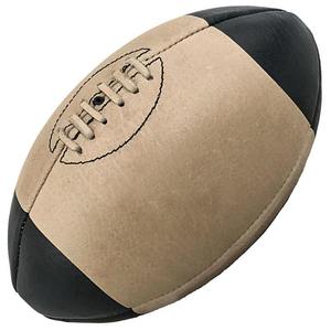 Ballon de football américain taille officielle en cuir avec logo imprimé personnalisé 2025 prix de gros bon marché - Product Image 6