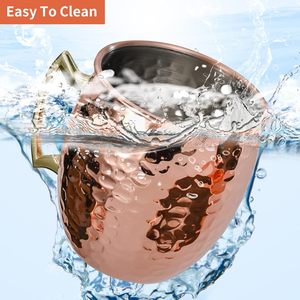 Eco-Friendly Handmade Copper <b>Mugs</b> Set Indian Export Wholesale Ceramic Cups for <b>Coffee</b> and Gifts - Product Image 6