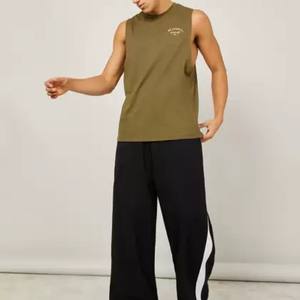 Pantalons décontractés pour hommes été mince travail tendance lâche droite respirant pantalons de survêtement pantalons de sport pantalons pour hommes - Product Image 2