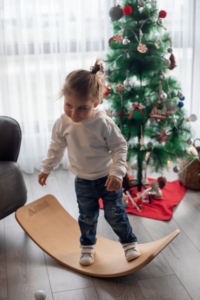 High Quality Plywood Balance <b>Board</b> Non-slip Surface for Adults <b>Kids</b> <b>Body</b> Exercise Handmade Turkey ENS <b>KIDS</b> Brand CE Certified - Product Image 3