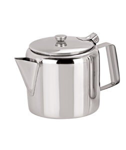 Stainless Steel Mirror Finish Coffee & Tea Pot with Heat-Resistant Handle and Lid Pearl Tea Pot - Product Image 3