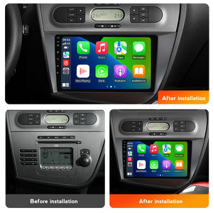 NaviFly Écran tactile Android Qled Wifi le plus récent pour <span class=keywords><strong>Seat</strong></span> <span class=keywords><strong>Leon</strong></span> 2005-2012 avec Car Play Android Auto - Product Image 5