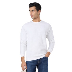 Sweat-shirt surdimensionné pour homme, 350 GSM, coton, polyester, molleton, style décontracté, col rond, pull-over, vêtements d'hiver, OEM, marque privée - Product Image 2