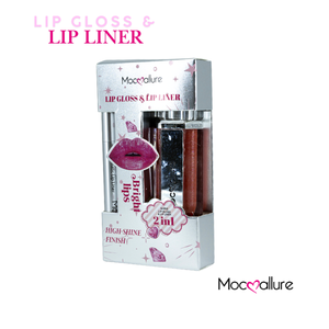 Kit Labbra Mocoallure 2 in 1 |   Lucidalabbra e Delineador Bright - Product Image 2