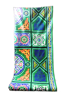 AA127 Zahereen Tissu Textile Égyptien pour Décoration Murale Ramadan, Rouleaux de Tissu Coloré, Tissage Trame Tricotée, Réutilisable, Léger, Doux, 30m