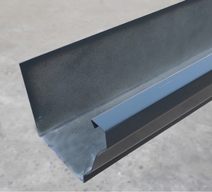 Gouttière en <span class=keywords><strong>PVC</strong></span> Gouttière <span class=keywords><strong>rectangulaire</strong></span> en aluminium gouttière à chaîne de pluie - Product Image 6