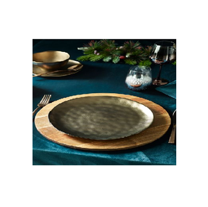 Placa de carga de madera de acacia pulida hecha a mano, plato de servicio para utensilios de cocina y restaurantes de tamaño personalizado - Product Image 5