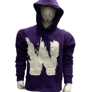 OEM Customized High Street Men's Summer Hoodie Plus Size Breathable Satin and <b>Flannel</b> Printed Thermal for Autumn - Product Image 1