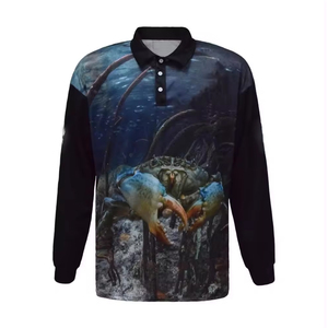 เสื้อใส่ตกปลาระบายอากาศได้ดีสำหรับผู้ชายเสื้อใส่แข่งขันตกปลาดีไซน์ใหม่ - Product Image 6