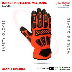 ถุงมือช่างถุงมือหนังสำหรับใช้ในชีวิตประจำวัน2025ป้องกันการกระแทก - Product Image 5